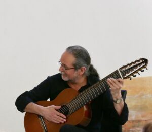 Bild von Jürgen Schwenkglenks mit Gitarre